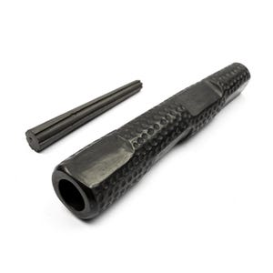 Chillum para fumar tabaco, pipa para fumar chillum de arcilla, chillum de arcilla negra hecha a mano, pipa de chillum india, chillum de arcilla artesanal, chillum de arcilla