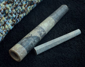 Multiple Stone Chillum, Smoking Chillum, Marble Stone Chillum, Baba Chillum, Handmade Chillum, Smoking Pipe, Tobacco Smoking Pipe