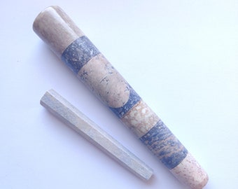 Multiple Stone Chillum, Smoking Chillum, Marble Stone Chillum, Baba Chillum, Handmade Chillum, Smoking Pipe, Tobacco Smoking Pipe