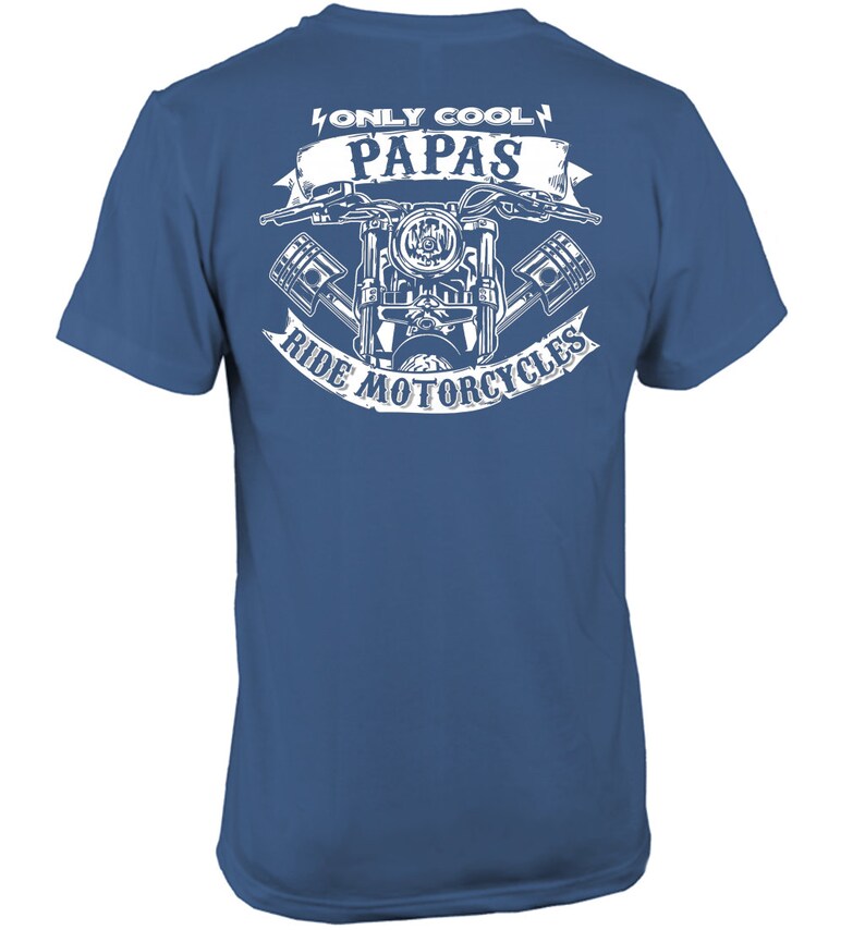 Only cool Papas ride motorcycles Motorcycle Premium Men T ...