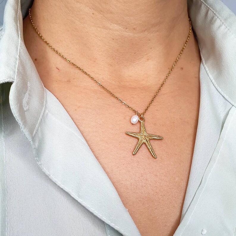 starfish necklace image 4