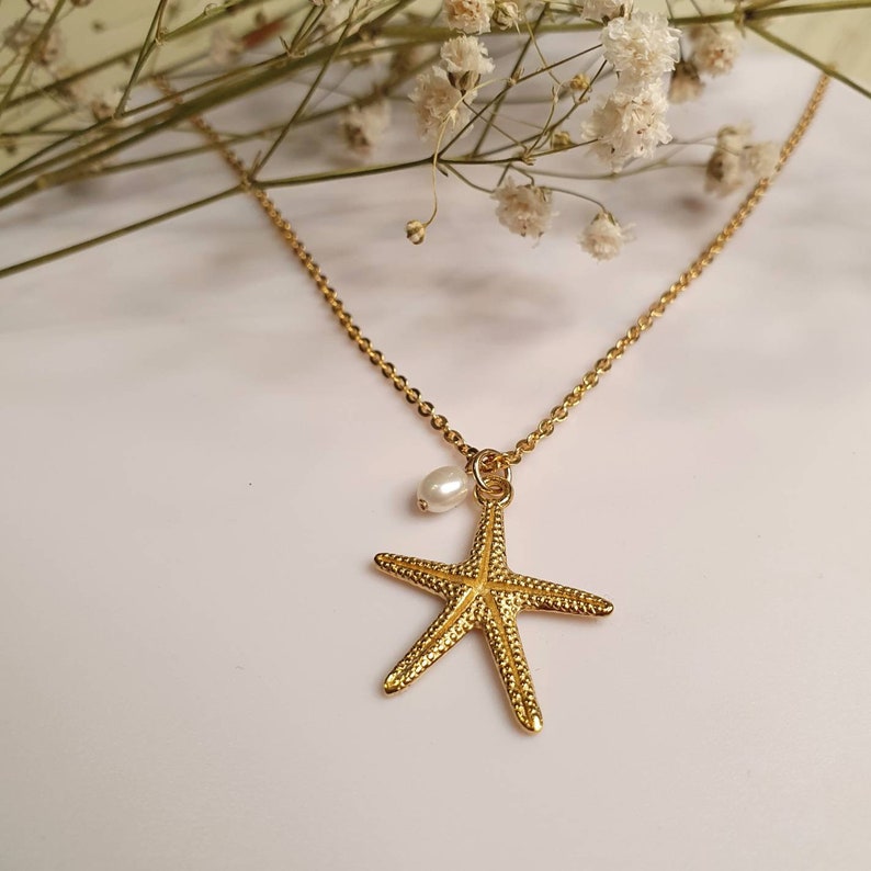 starfish necklace image 3