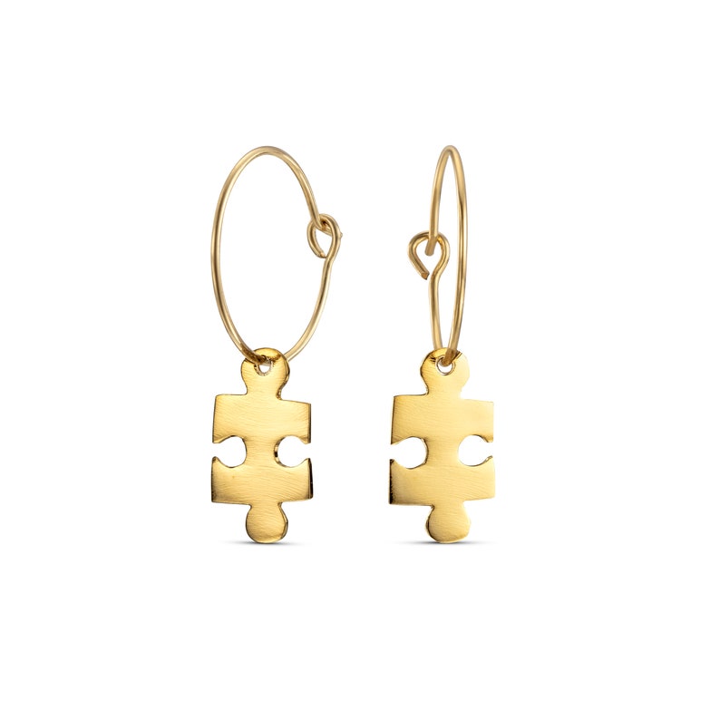 Puzzle Earrings image 1