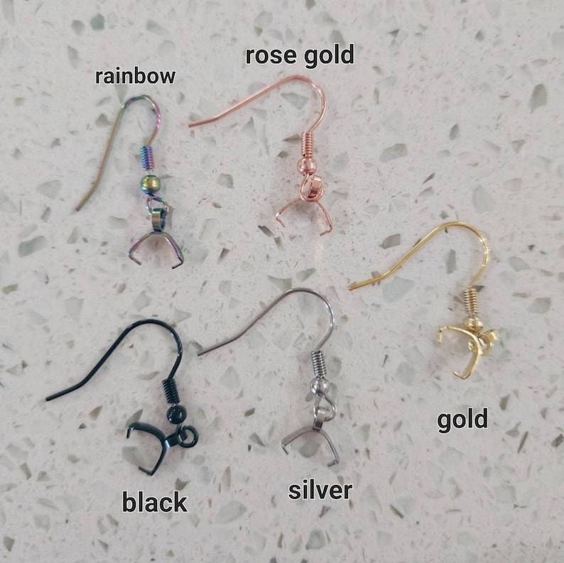 Paw Print Earrings, Football Earrings, Free Standing Lace Earrings