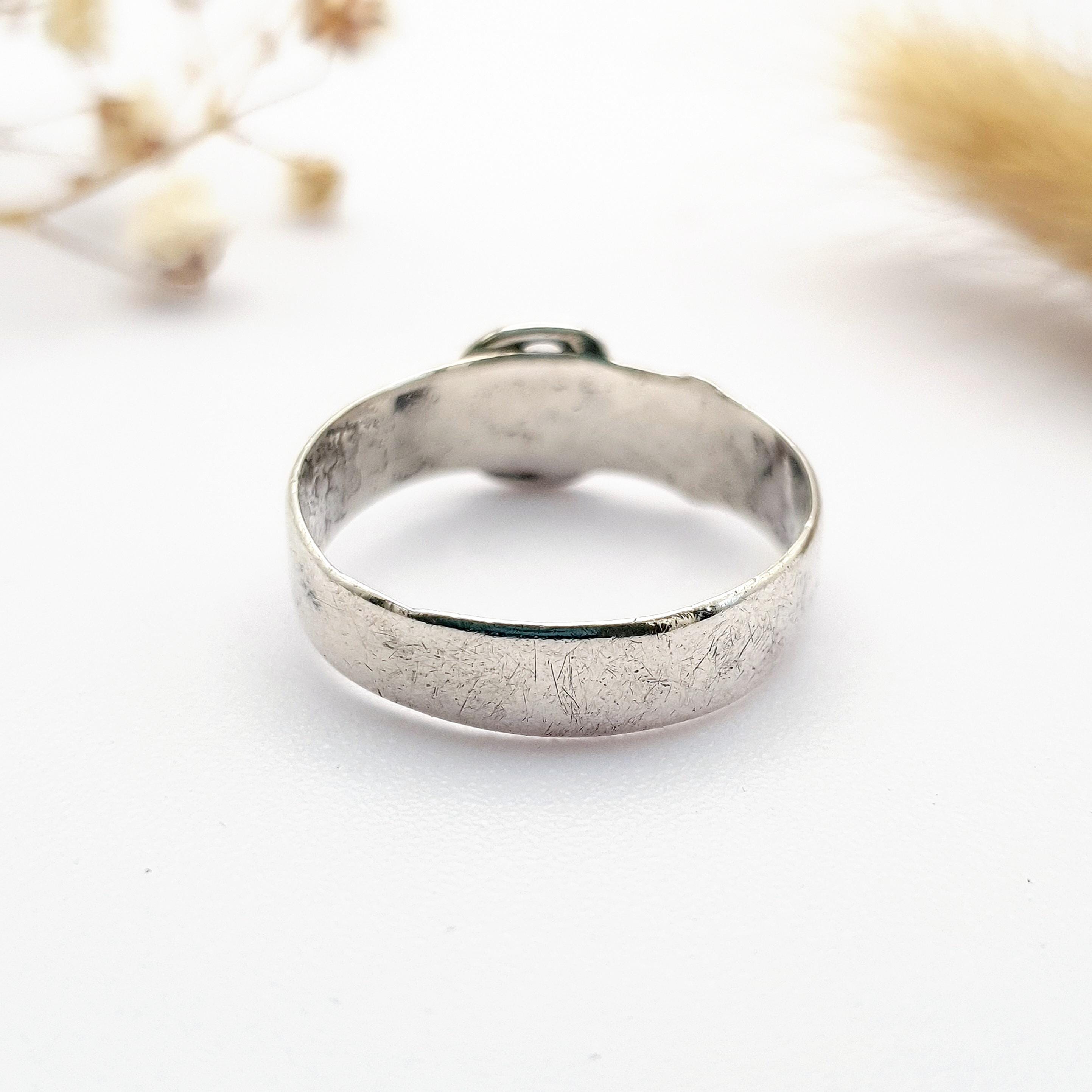 アンティーク ビクトリア朝 スターリングシルバー ベルトバックル