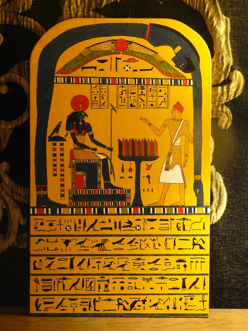 Stele of Revealing Handmade Thelema Aleister Crowley  image 1