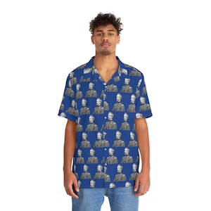 Joshua Chamberlain Civil War Men&#39;s Hawaiian Shirt (AOP)