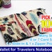Sarah Lacy reviewed Slim Wallets For Women Passport Holder Rose | Bullet Planner | Personal, A6, Hobonichi Weeks | WLTOTHERS | Colorful Feather (V)