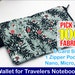 Flo reviewed Small Purse With Pockets Zipper Pouch Travel | Floral Notebook | Nano Mini Micro A7 | WLTNANOMIC | Black Forest