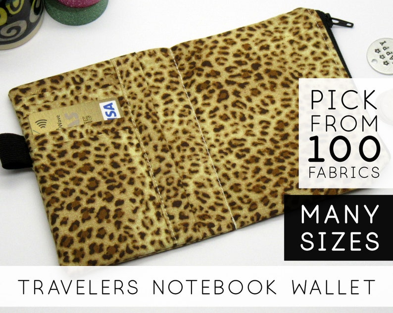 Zippered Wallet Insert for Traveler's Notebook 2020  image 1
