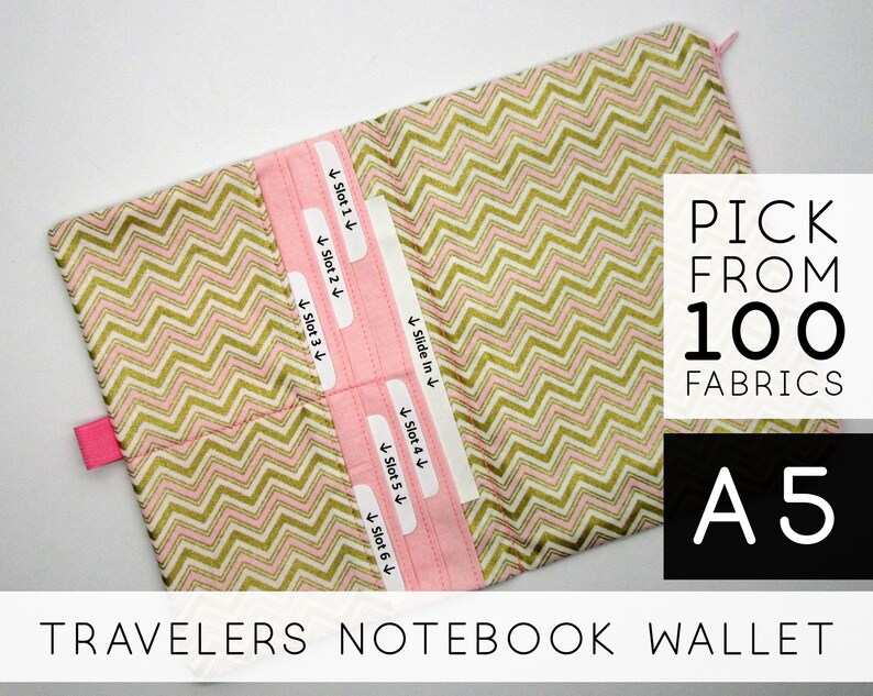 Coin Pouch Insert for Traveler's Notebook A5 Cover  A5 image 2