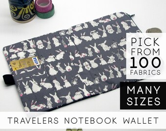 Notebook Wallet Field Notes | Field Notes, Pocket, Passport | Grey Rabbit (V)