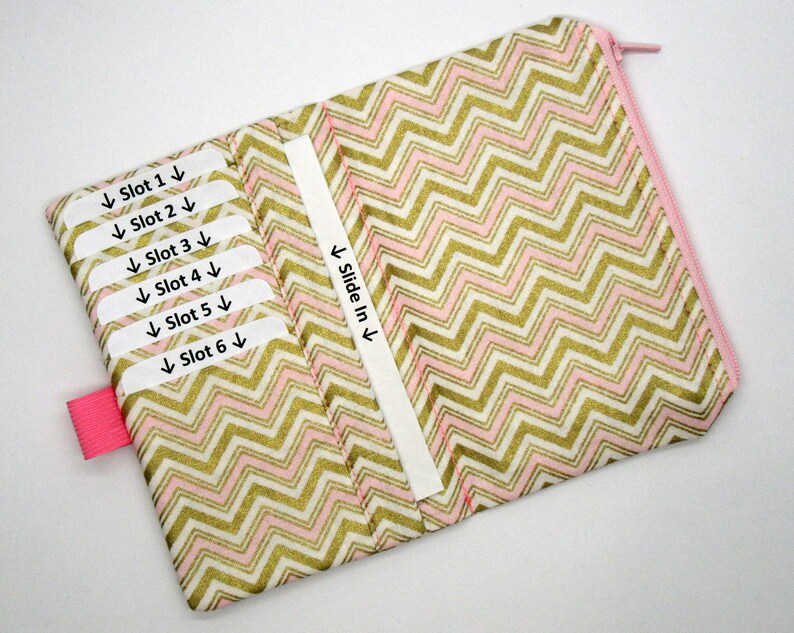 Travel Wallet Organizer for Travelers Notebook Fabric Cover Etsy