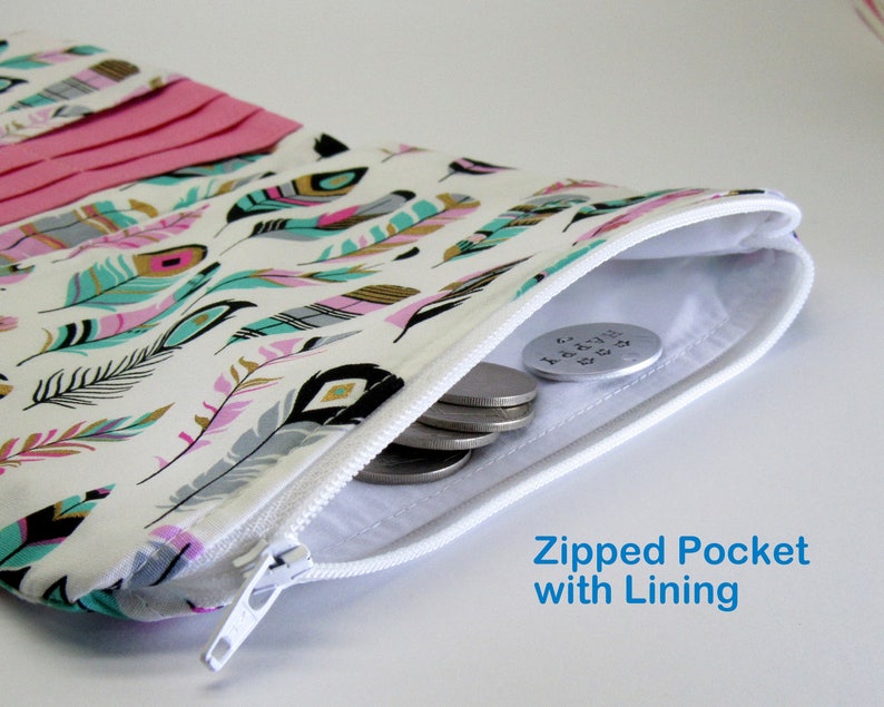 Coin Purse Insert for Travelers Notebook Camel  5x7 B6 & B6 image 5