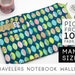 Fiona reviewed Credit Card Holder Insert for Chic Sparrow Maverick | Field Notes, Pocket, Passport | Colorful Leaves  (V)