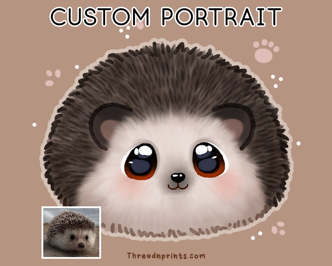 Custom Pet Painting From Photo, Paint My Pet, Animal Painting From