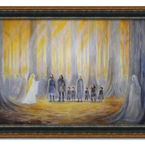 The Gifts of Galadriel - original oil painting || Tolkien inspired