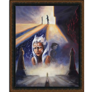Ahsoka's Choice - original oil painting | 16x20"