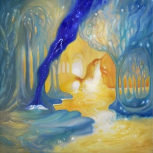 Míriel in the Gardens of Lórien | Print | Original Silmarillion art