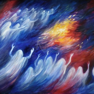 Ainulindalë - Print | original Silmarillion art || Tolkien inspired