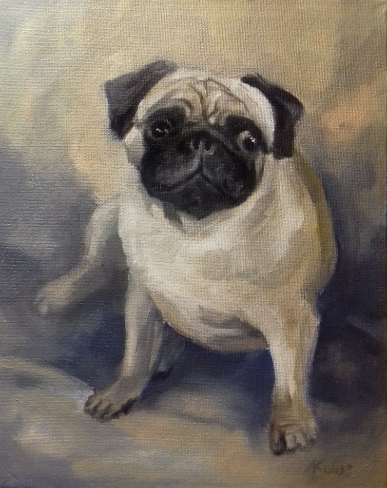 Custom Pet Portraits Cat Dog Horse Realistic Paintings Oil Painting Pet Portraits Art Collectibles Vieclam99 Com