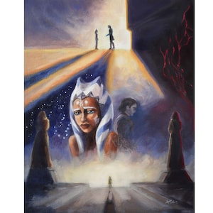 Ahsoka's Choice - Print || original art || Star Wars inspired