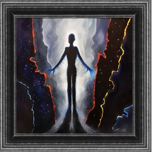 Valar - Melkor || Silmarillion inspired original oil painting on canvas