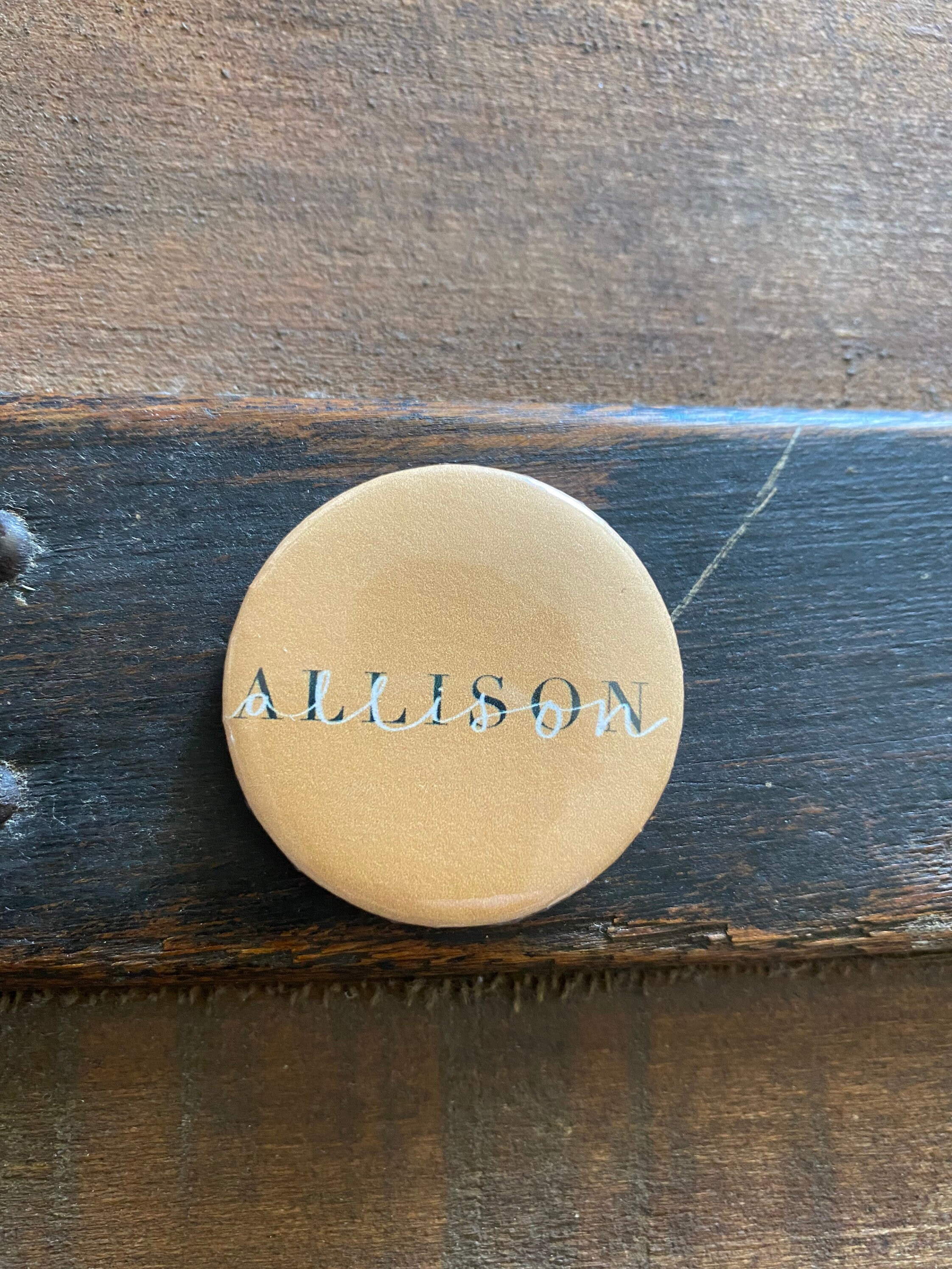 CUSTOM Name Badge Etsy