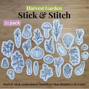 Stick & Stitch - Harvest Garden 25 Pack