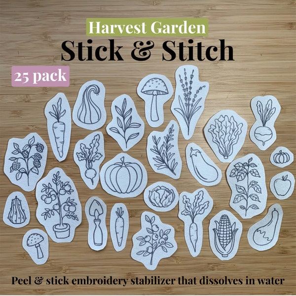 Stick & Stitch - Harvest Garden 25 Pack