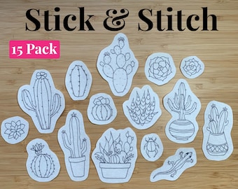 Stick & Stitch - Desert Plants