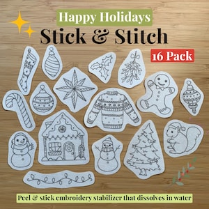 Felices fiestas Stick & Stitch