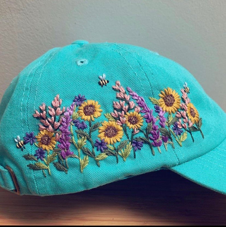 Custom Embroidered Hat Etsy