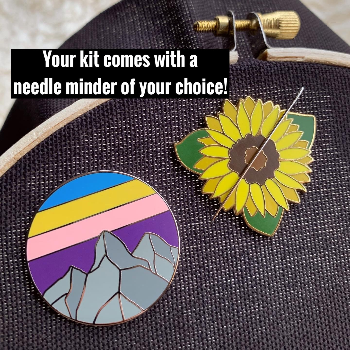 DIY Embroidered Hat Kit Spring Flowers Etsy