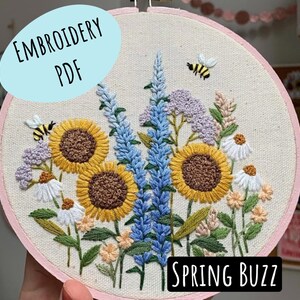 Spring Buzz PDF Pattern and Technique Guide