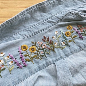 Summer Bloom Embroidery PDF & Pattern image 2