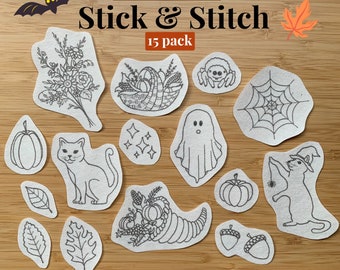 Spooky Fall Stick & Stitch