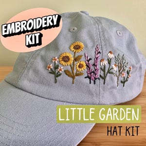 Little Garden DIY Embroidered Hat Kit