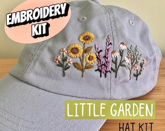 Little Garden DIY Embroidered Hat Kit