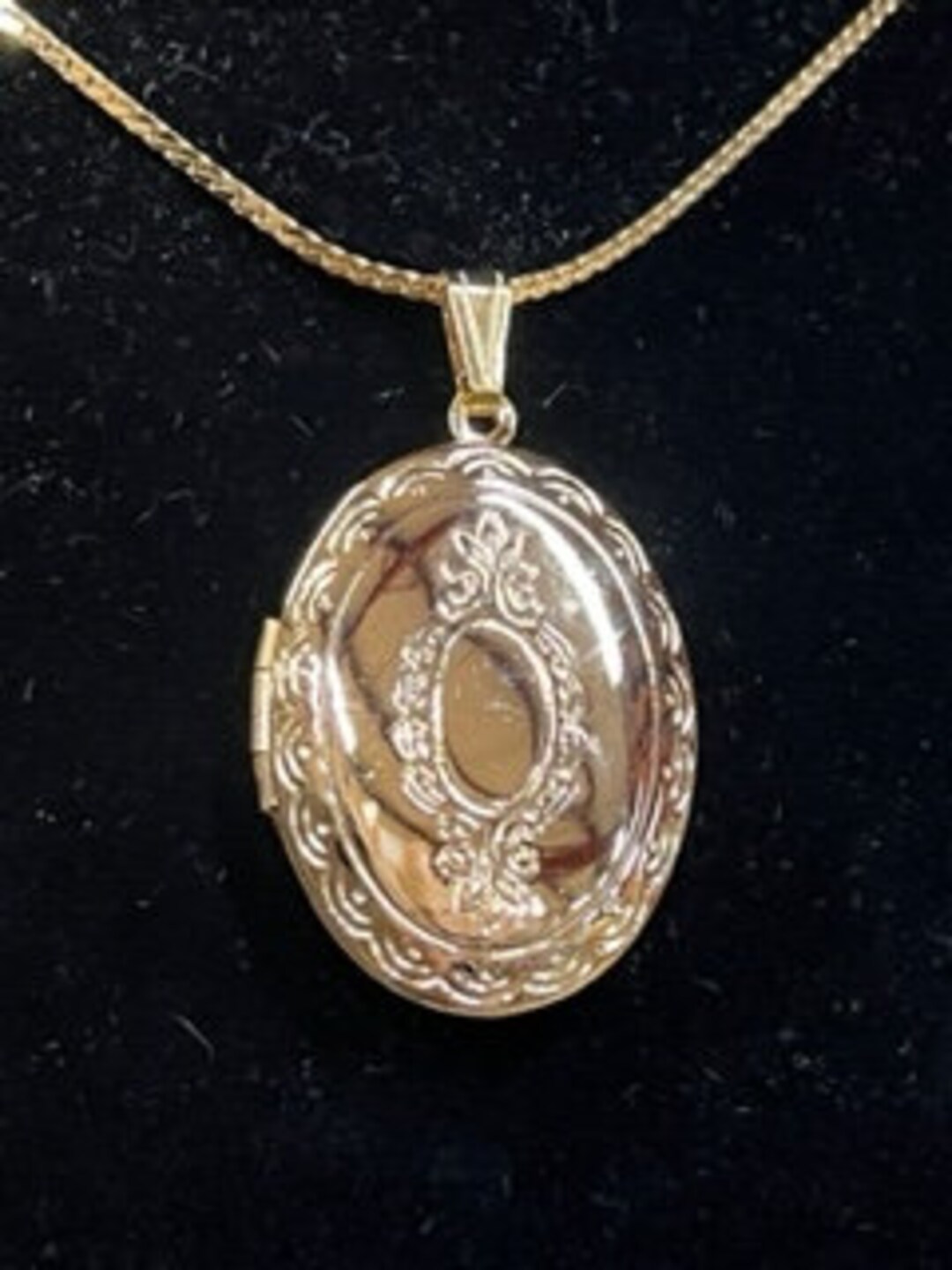 Unique Gold Lockets 1 Pieces Fancy Gold Plated Locket With Chain - Etsy