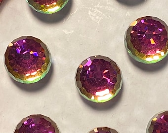 24 piezas de bolas de fuego Swarovski genuinas, 12 mm, Vitrail mediano