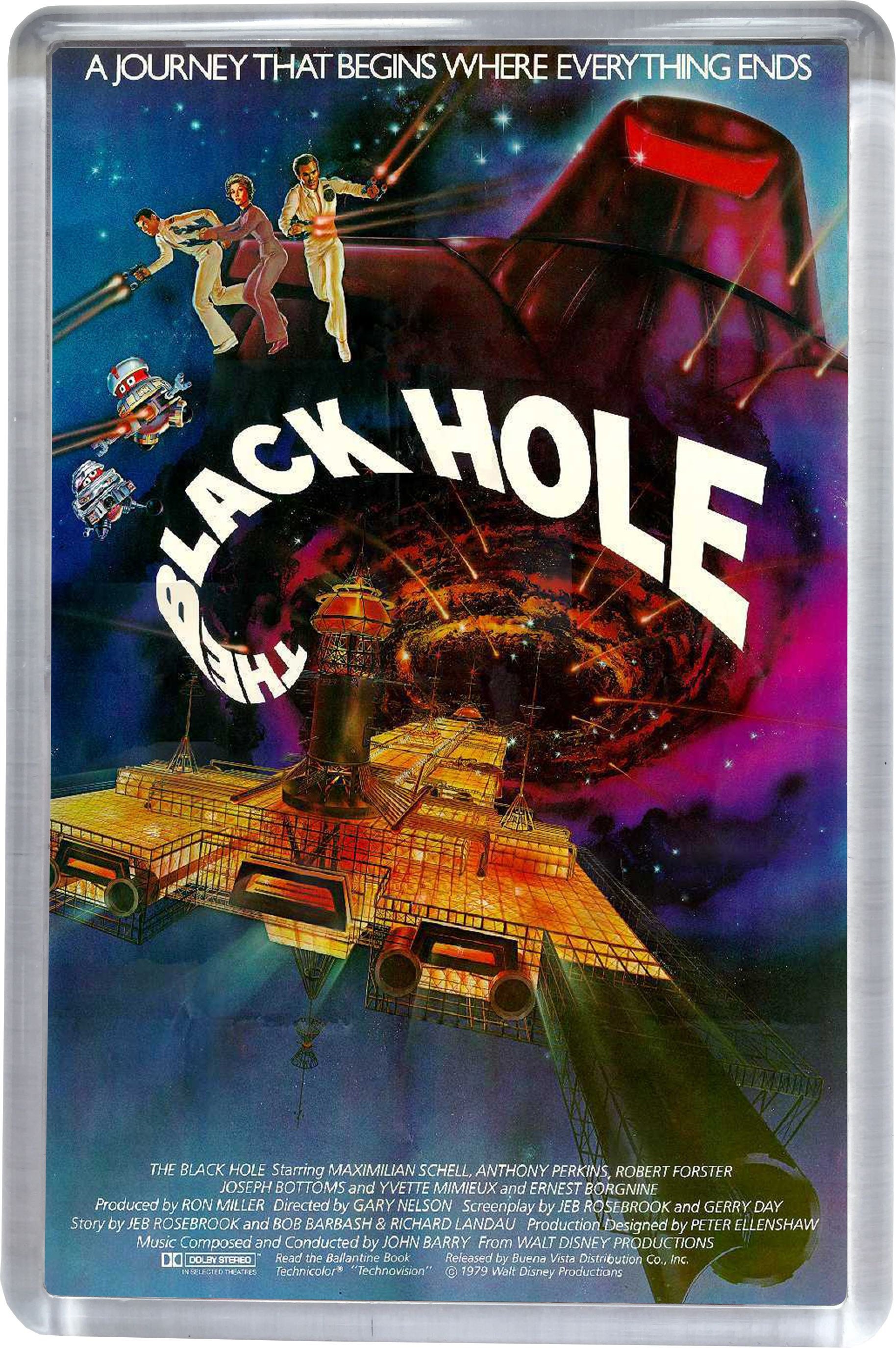 The Black Hole Classic Movie Poster Fridge Magnet 5 X 7.5 Cm - Etsy