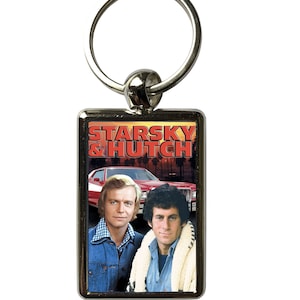 Starsky And Hutch Classic TV Series Metal Keyring