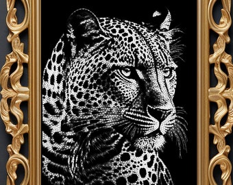 Swarovski Leopard #217093 - Etsy