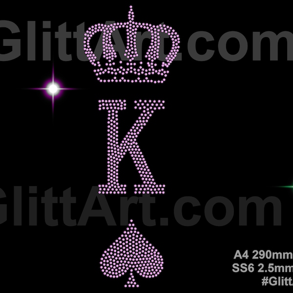 King SS6 rhinestone rhinestones crystals diamante template digital download, svg, eps, png, dxf rhinestone template.