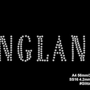 England rhinestone template digital download, svg, eps, png, dxf rhinestone template