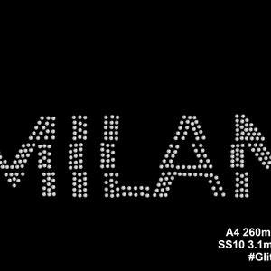 Milan rhinestone template digital download, svg, eps, png, dxf rhinestone template