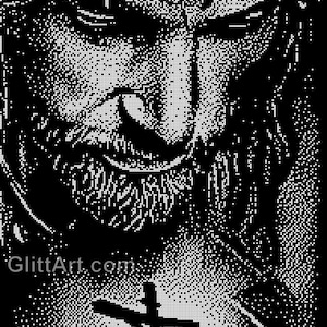 Rhinestone Diamond Art Painting Digital Download Portrait Jesus Craft for Glass frame Swarovski Crystals STYLE for Home Wall Decoration