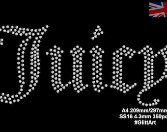 JUICY rhinestone crystals gems diamante template digital download, svg, eps, png, dxf rhinestone template for cricut plotter.