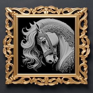 Kit Diamond Painting 5D Fai Da Te – Corona Rotonda Con Strass 30x30 Cm Per Parete